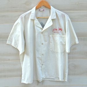 Rare Vintage Graphic Button Down Shirt XL